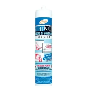 Speciale Aanbieding Adesivo acrilico di montaggio Forte 2000 da 300 ml 3184 ml300