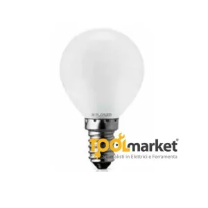 Lampada led sfera 4w filamento opale E14 luce calda 32034 Actieprijs