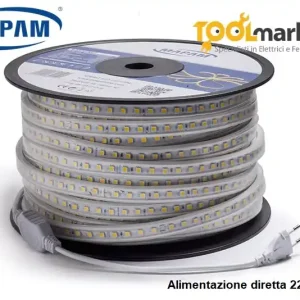 Striscia LED 220v luce fredda MAPAM 28323 MAPAM Meest Verkocht