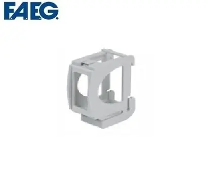 Porta moduli magic 1 posto per binario DIN 1,5moduli FAEG 29374 Fabrieksprijs
