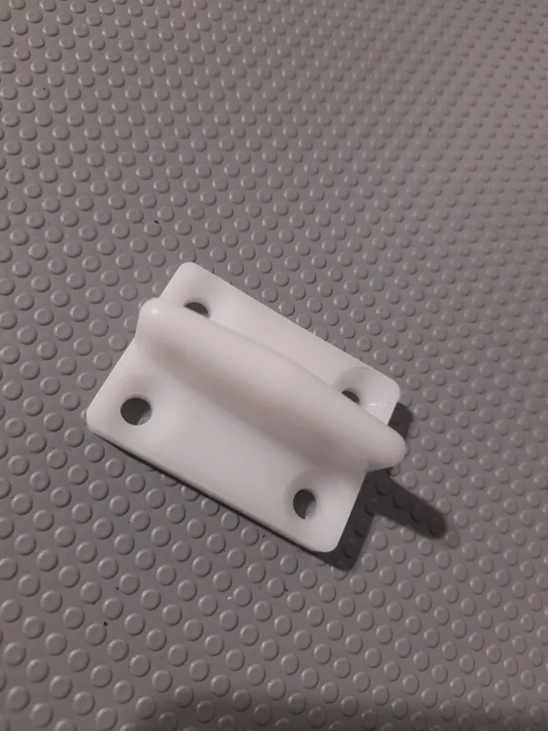 Guida nasello pesante per kit porta scorrevole 312/A 10886 Op = Op