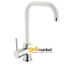 Rubinetto per lavello alto mix FLORIDA bianco 21878 Must-Have
