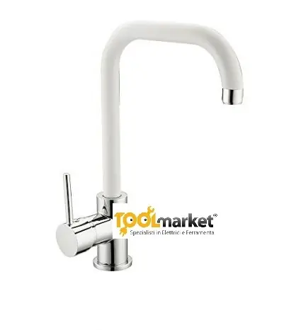 Rubinetto per lavello alto mix FLORIDA bianco 21878 Must-Have