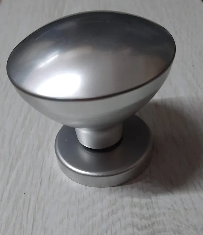 Pomolo per Porta hoppe 84/42k Hoppe cromo sat 10469 Nieuw