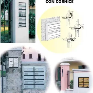 Casellare postale personalizzato Casellare da incasso silmcasellinc Exclusieve Aanbieding