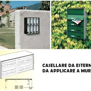 Betrouwbaar Casellare postale personalizzato Casellare da applicare silmcasellappl