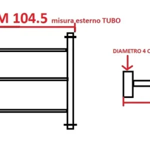 Ponteggio trabattello System 100 MARCHETTI Alzata torre 150 cm 16642 Meest Verkocht