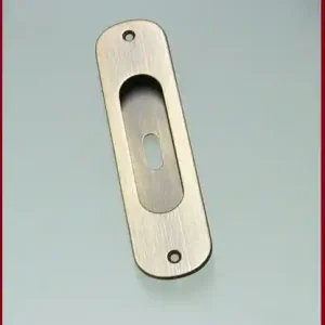 Aanbieding Placca larga c/foro da incasso per porte scorrevoli Bronzo graffiato 29198-bro
