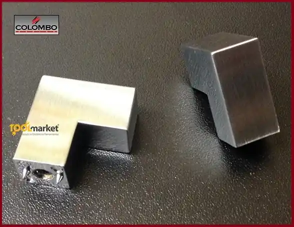 Maniglia per mobile moderna Formae 101 Pomolo cromosatinato 6950 Shop Nu