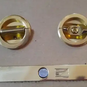 Kit serratura e maniglie per porte libro B63 oro 28713 Nieuw