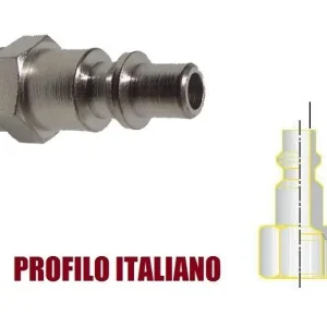 Beperkt Aanbod Raccordo innesto rapido/maschio maschio 1/8 3760
