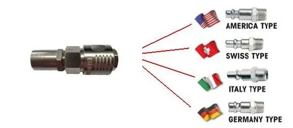 Seizoensaanbieding Raccordo rubinetto rapido/portagomma con portagomma 8/17 3755