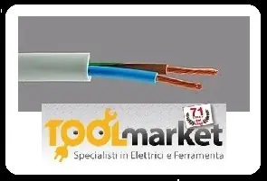 Fabrieksprijs Cavo fror elettrico a 2 fili 2x1.5 metri a piacere 26063-sfus