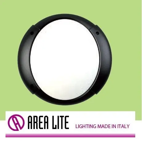 Actieprijs Plafoniera per esterno MIT Arealite Nera 25132ner
