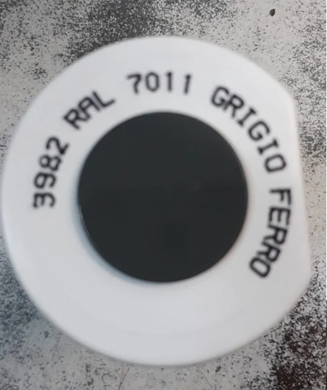 Direct Verzonden Bomboletta spray 400ml acrilico GRIGIO FERRO 24021-grifer