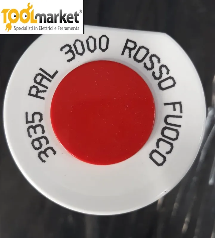 Laatste Versie Bomboletta spray 400ml acrilico Rosso fuoco 24021-fuoco
