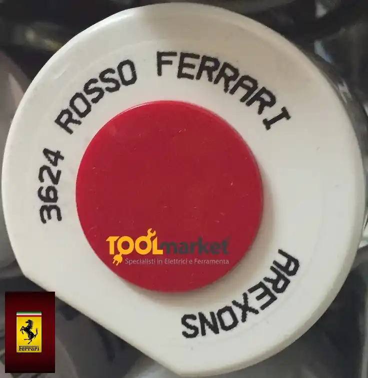 Alleen Vandaag Bomboletta spray 400ml acrilico Rosso Ferrari 24021rossoferrari