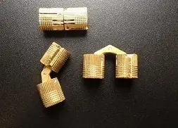 Weekendaanbieding Cerniera scomparsa a cilindro ottone diametro 12mm 2079