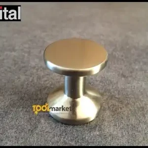 Voordeelprijs Pomolo tondo per mobili Mital articolo 140 Nikelsatinato misura B 21505