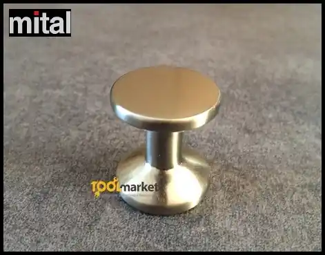 Voordeelprijs Pomolo tondo per mobili Mital articolo 140 Nikelsatinato misura B 21505