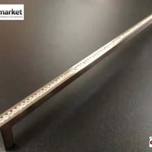 Maniglia 335 nikelsatinato con swarovski per mobili Giusti misura 320mm 23249 Uitverkoop