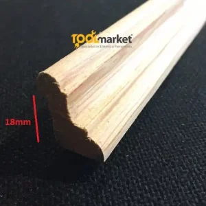 Speciale Aanbieding Fermavetro legno sagoma F18 legno grezzo Douglas 20500