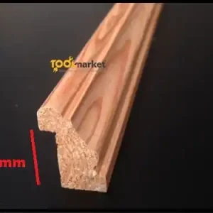 Lage Prijs Fermavetro legno sagoma A18 grezzo Pino 20340