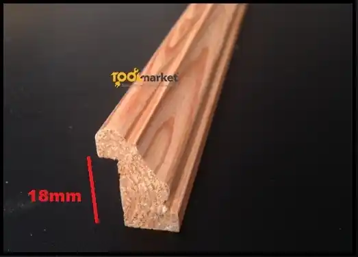 Lage Prijs Fermavetro legno sagoma A18 grezzo Pino 20340