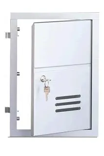 Sportello SC1 Argento o Ghisa Argento 16569-arg Veilige Betaling