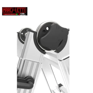 Scala telescopica estensibile Marchetti Black 12+12 gradini 16489 alter 21564 Koopje