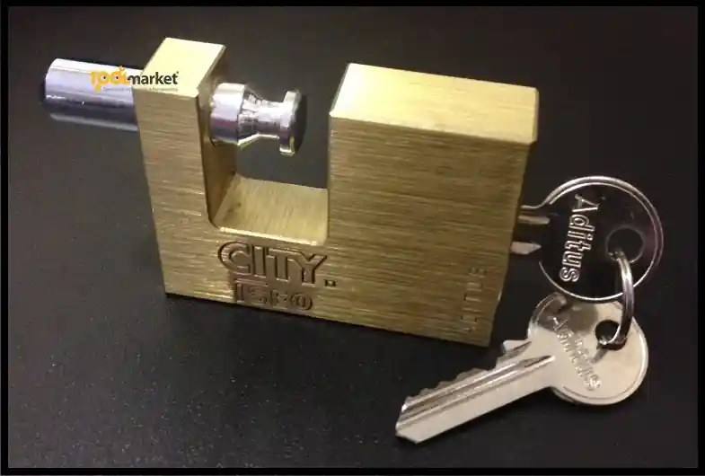Lucchetto sicurezza ottone da 50mm 14953 Gecertificeerd