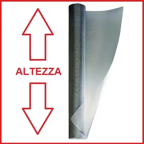 Rete zanzariera in acciaio INOX aisi 316 altezza 100cm 12717-100 Flitsaanbieding