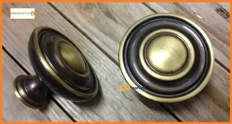 Pomolo 137 da 75mm Bronzo 11494 Finale Uitverkoop