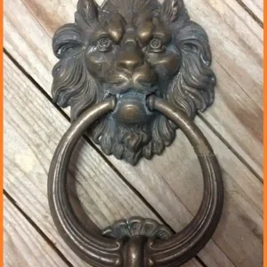 Beste Prijs Battente 645-110 leone omporro Ottone antico 11518