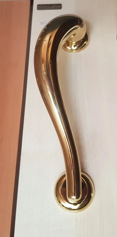 Laatste Versie Maniglione 713 da 25cm oro pvd SINISTRO Sinistro 11303-s