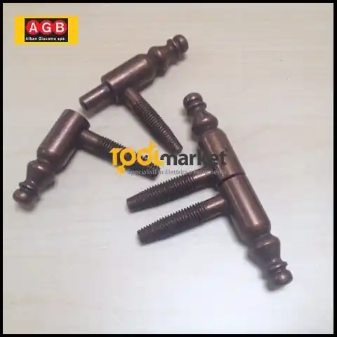 Cerniera anuba capitello bronzata AGB E00132xx02 misura 13 013 Beste Prijs