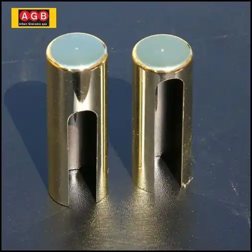 Copertura per cerniere anuba registrabili E00151.16.xx mod.TOP Ottonato ø 20 mm 130 Premium