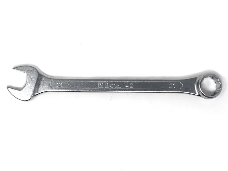 Chiavi combinate a forchetta e poligonale piegata cromate BETA 25 x 25 1069 Shop Nu