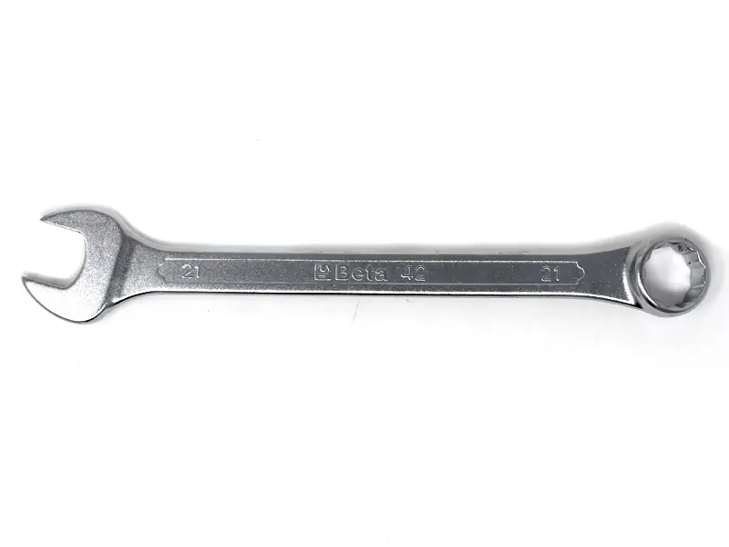 Chiavi combinate a forchetta e poligonale piegata cromate BETA 22 x 22 1066 Seizoensaanbieding