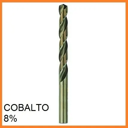 Punta cobalto 8% DIN338 per acciaio 13mm 10204 Gecertificeerd