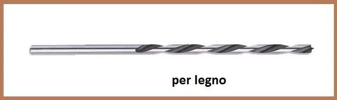 Premium Punta per legno lunga 245mm 14 mm 12528