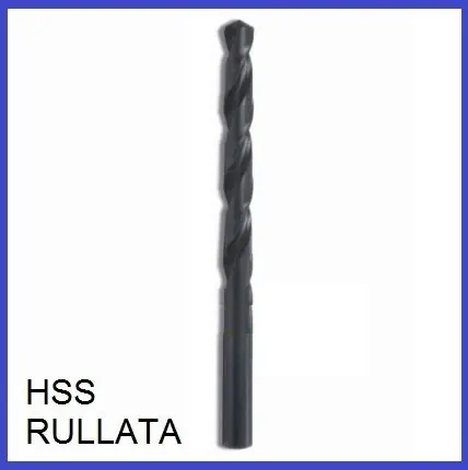 Dagaanbieding Punta per metallo HSS rullata DIN338 mm0.6 pezzi 10 10646