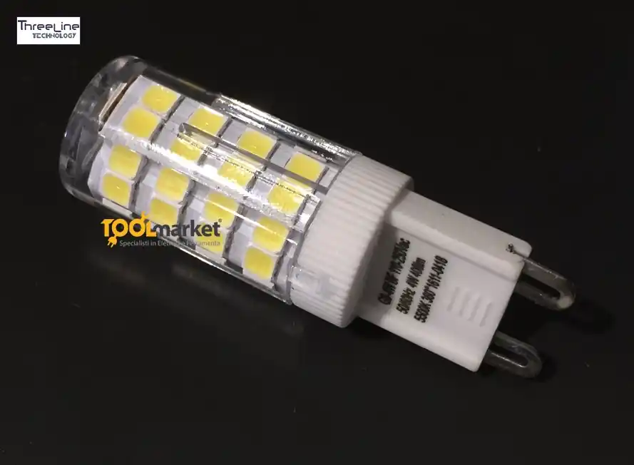 Superprijs Bispina led G9 4W Luce calda 3000k 15658calda