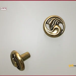 Pomolo tondo Ø 30 mm per mobili 24169Z03000.xx oro di valenza 15671Orovalenza Finale Uitverkoop