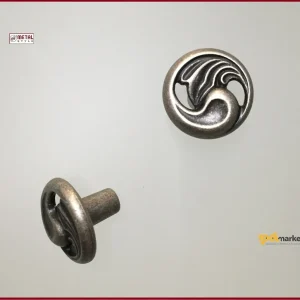 Beperkte Voorraad Pomolo tondo Ø 30 mm per mobili 24169Z03000.xx Argento vecchio 15689Argentovecchio
