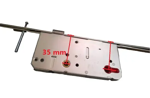Serratura Sicurtop 1685 anta singola da 1900 a2400 W01685xx10 entrata 35mm 12061-35 Koopje