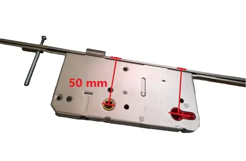 Gratis Retour Serratura Sicurtop 1685 anta singola da 1900 a2400 W01685xx10 entrata 50mm 12061-50
