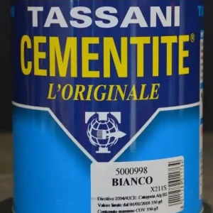 Beperkte Voorraad Cementite Tassani bianca sintetica confezione 500ml 24506