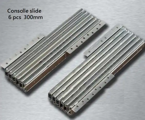 Guide Allungabili Telescopiche per Tavoli Estensibili e Consolle 6 elementi 300mm 169 Superprijs
