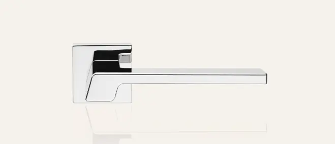 Flitsaanbieding Maniglia per porta Stream Zincral per porte linea calì Cromo lucido 17136